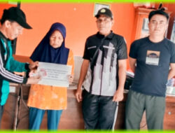 BLT-DD Tahap Satu Untuk 36 KPM Telah Disalurkan Pihak Pemdes Taba Baru