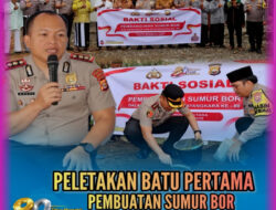 Jelang Hari Bhayangkara ke-80, Polres Bengkulu Utara Bangun Sumur Bor Desa Gunung Selan
