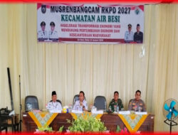 Kunci Kerangka Besar Pembangunan, Kecamatan Air Besi Laksanakan Musrenbangcam