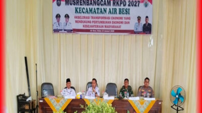 Kunci Kerangka Besar Pembangunan, Kecamatan Air Besi Laksanakan Musrenbangcam