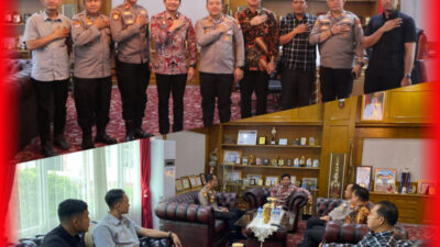 Perkuat Sinergitas, Kapolres Bengkulu Utara Silaturahmi Dengan Bupati Arie Septia Adinata