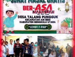 Bupati Bengkulu Utara Gelar Bhakti Sosial Sunnat Massal Kolaborasi Trail Adventure