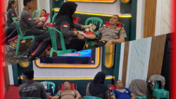 Semarak HUT Lalu Lintas Bhayangkara ke-71, Polres Bengkulu Utara Gelar Donor Darah